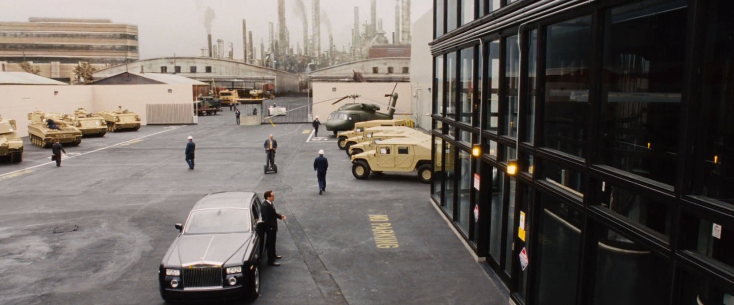 Exterior of the Arc reactor building.