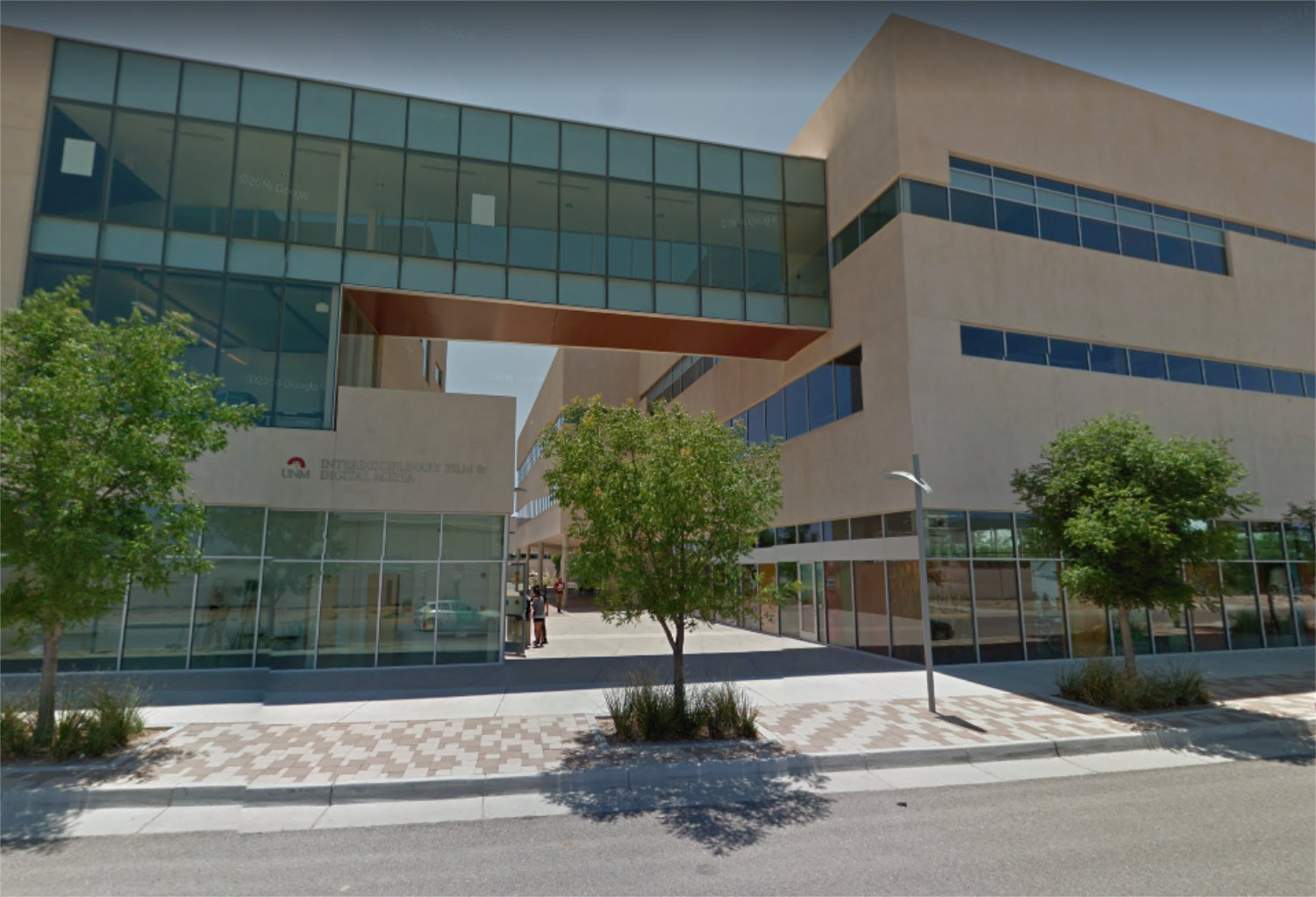 Google street view of filming location of the Schafer building.