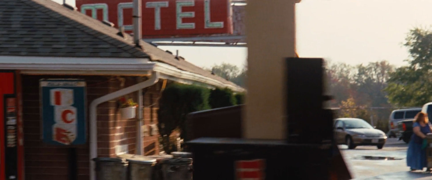 Exterior of Five Mile Fork hotel.