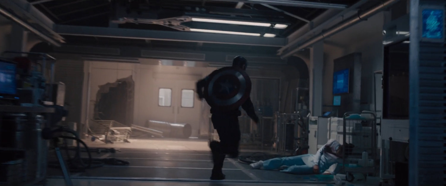 Captain America inside U-Gin Genetics.