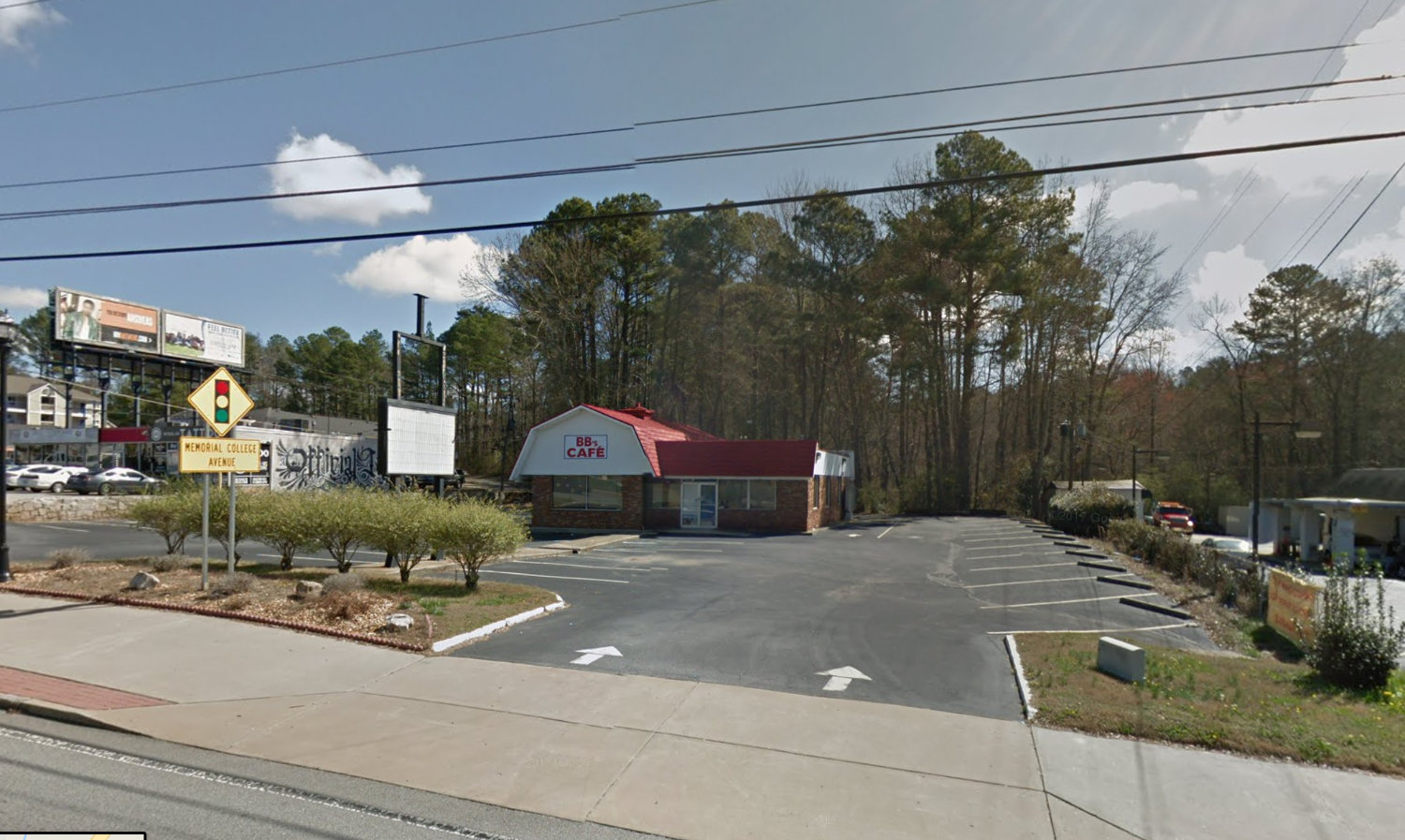 Google street view of filming location for Dairy Queen.