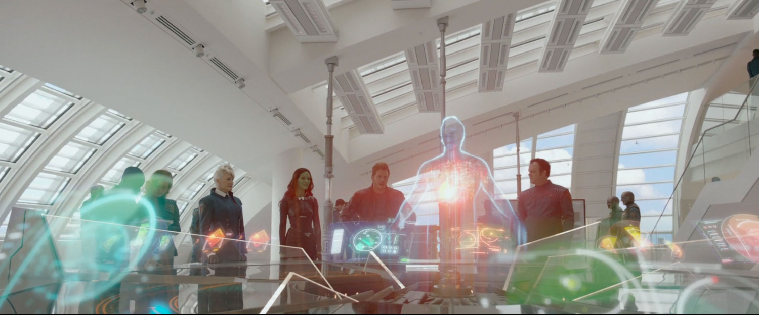 Interior of NovaCorps headquarters.