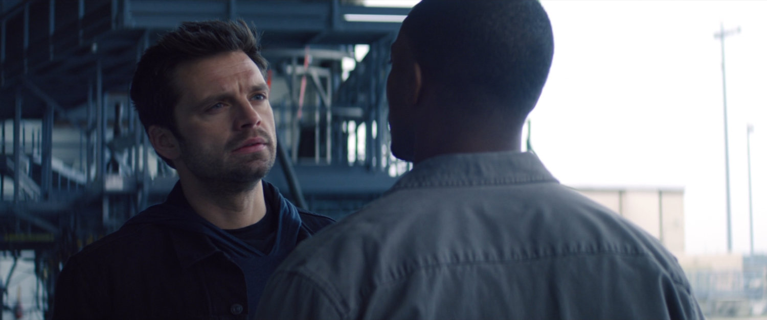 Sam and Bucky at an Air Reserve Base.