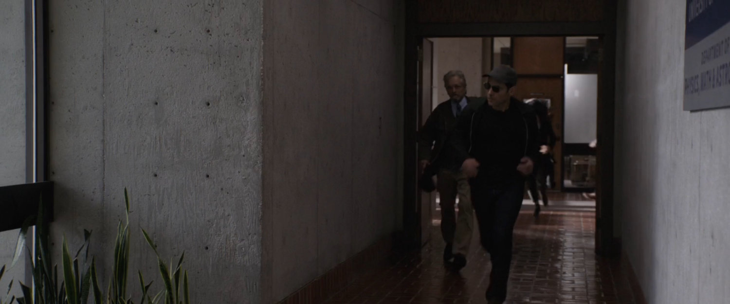 Scott and Hank in a Berkeley corridor.
