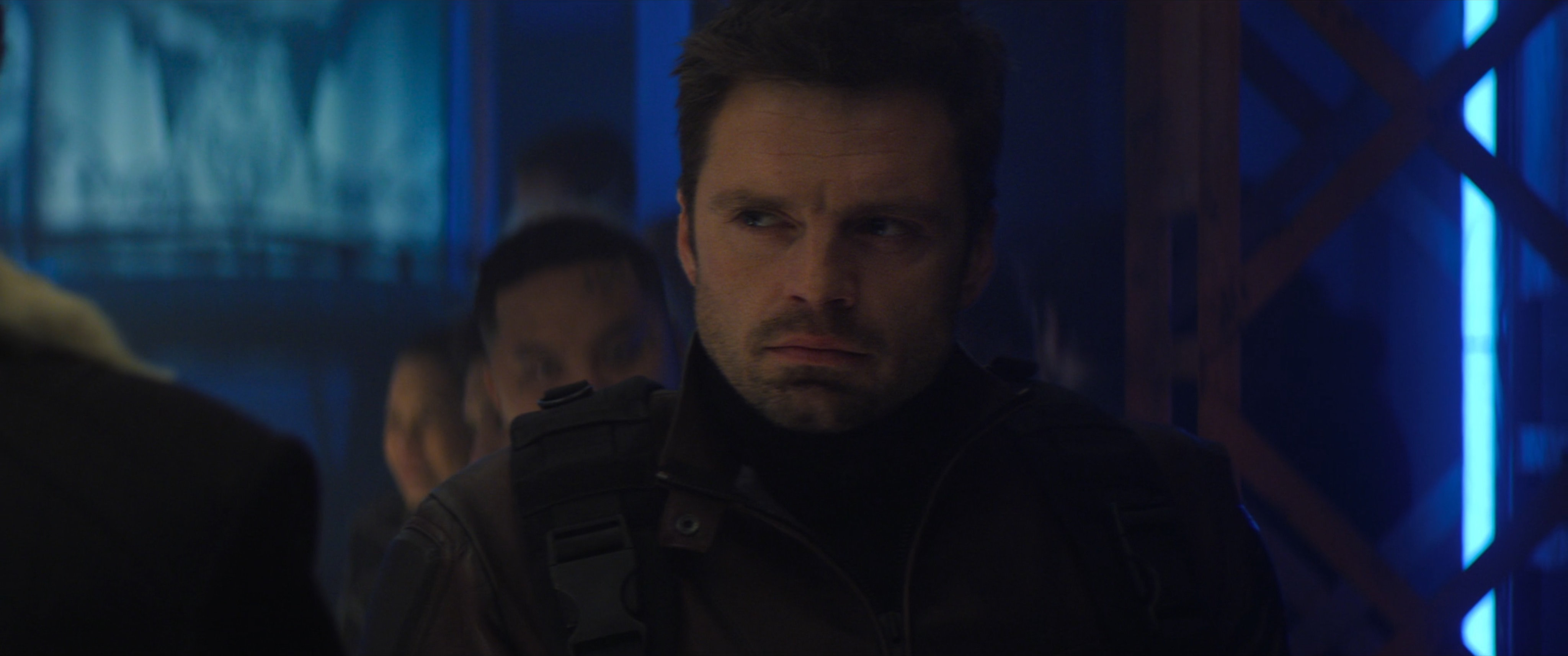 Bucky inside of the Brass Monkey bar.