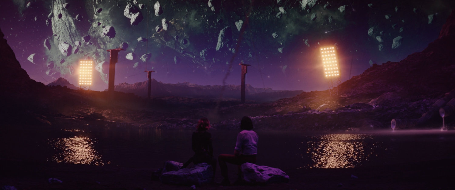 Loki and Sylvie on Lamentis-1.