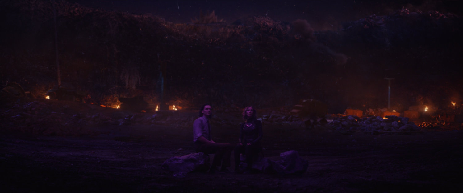 Loki and Sylvie on Lamentis-1.