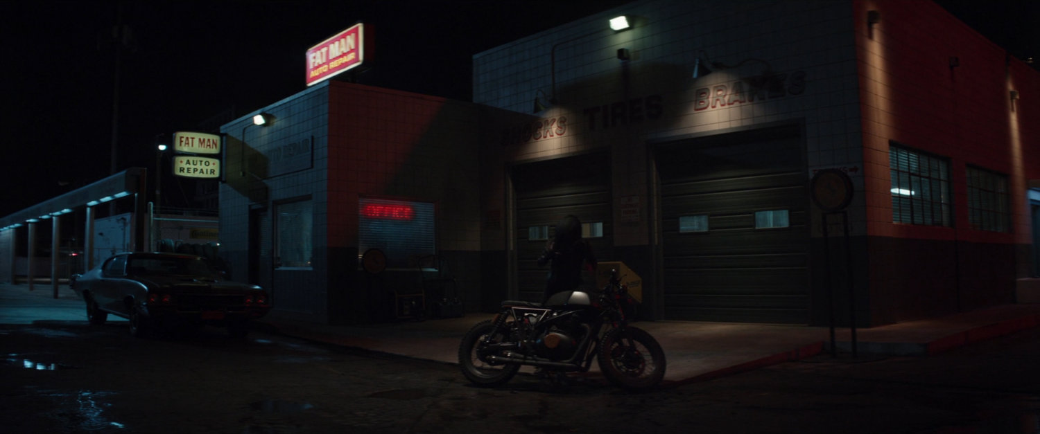 Exterior of Fat Man Auto Repair.