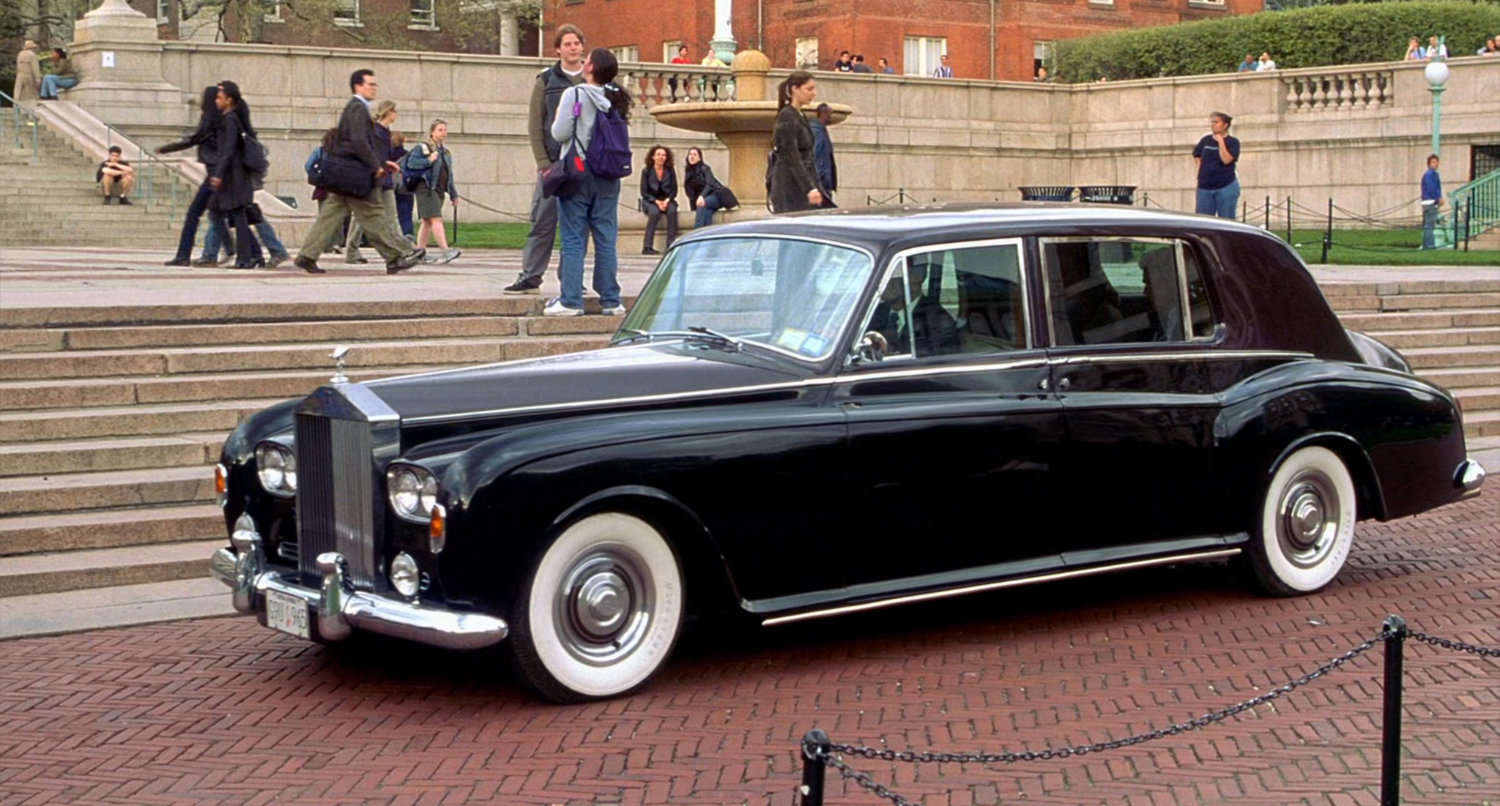 Rolls Royce limo at Columbia University.