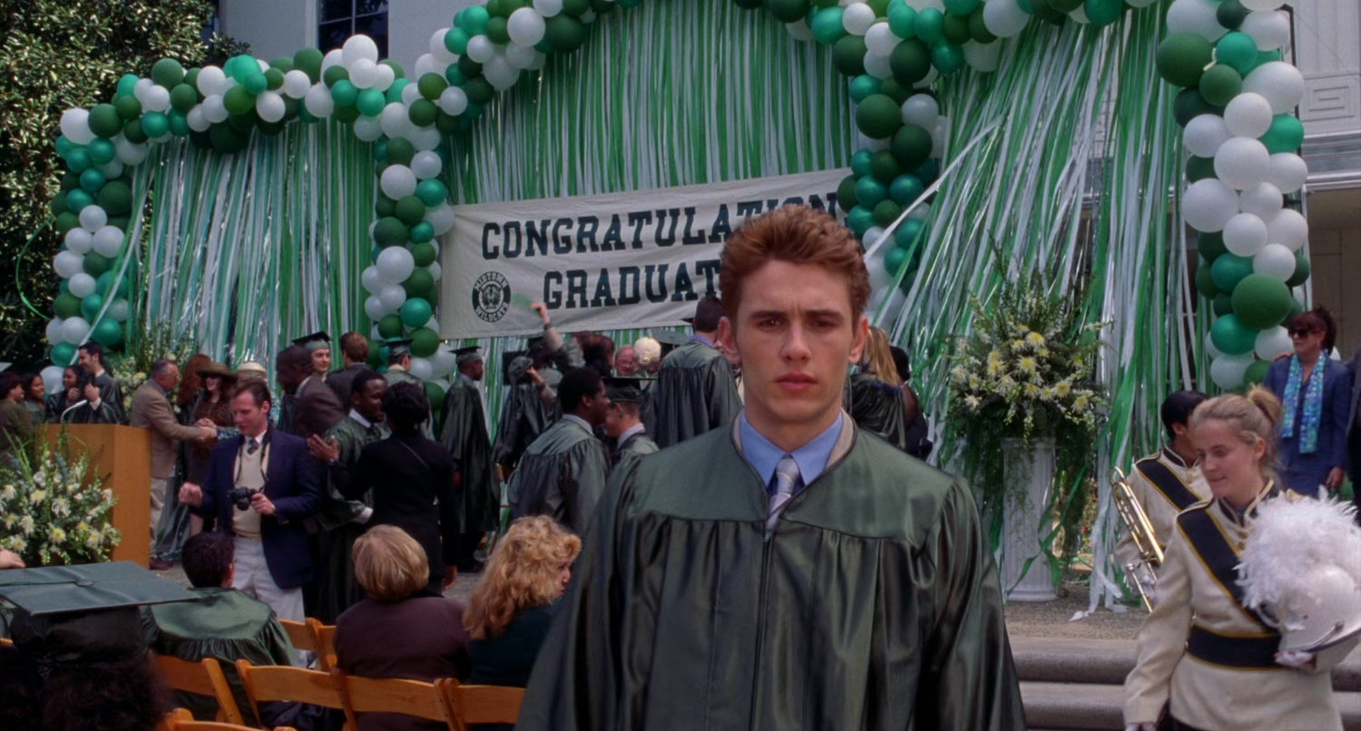 Harry Osborn at Graduation ceremony.