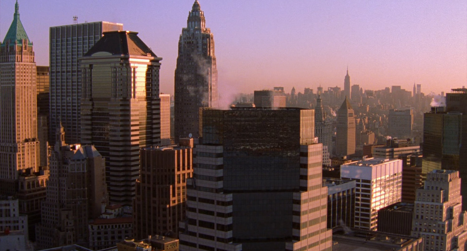 Aerial view of New York city.