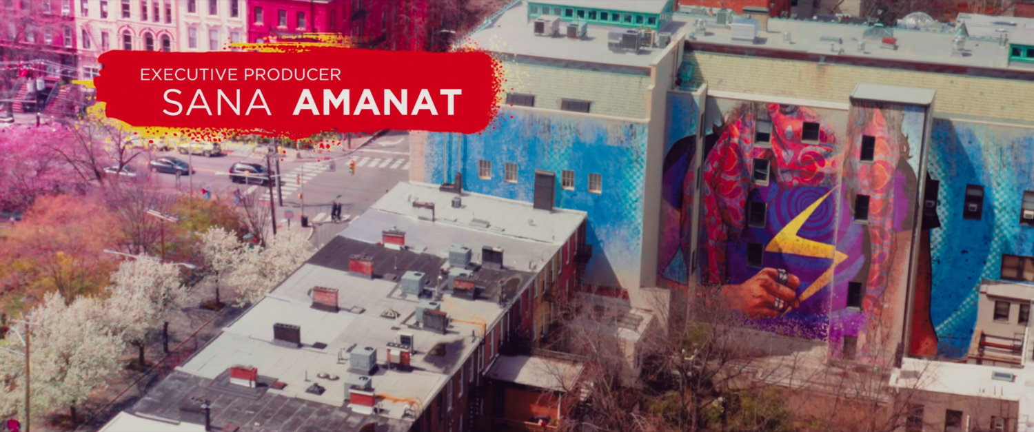Ms Marvel end credit screen: Buildings (Text: Executive Producer Sana Amanat)