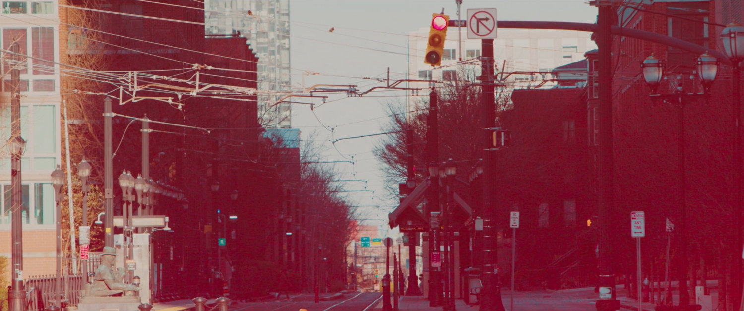 Ms Marvel end credit screen: Jersey City street