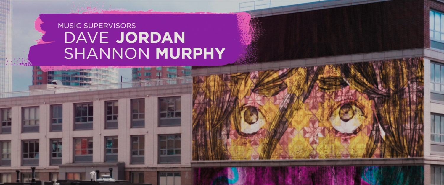 Ms Marvel end credit screen: High Rise (Text: Music Supervisors Dave Jordan / Shannon Murphy)