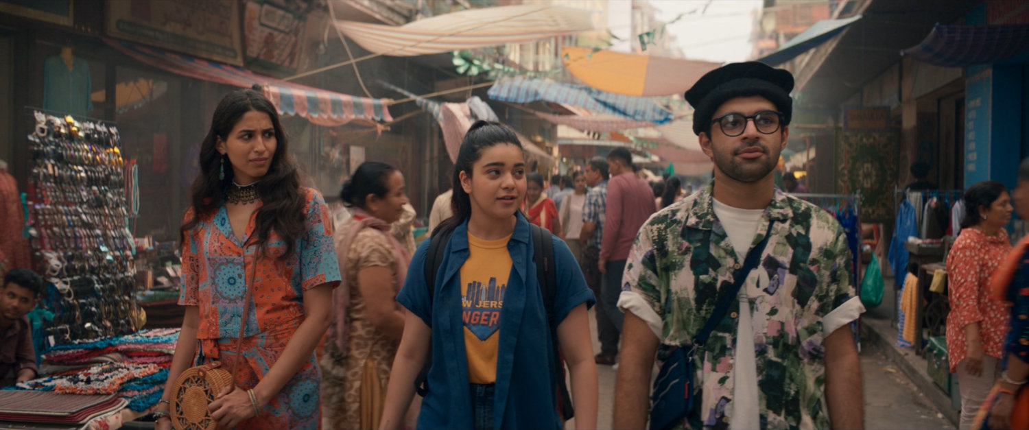 Kamala, Zainab and Owais explore old town Karachi.