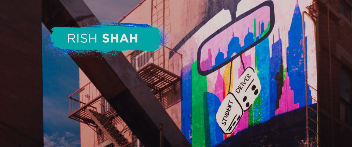 Ms Marvel end credit screen: Fire Escape (Text: Rish Shah)
