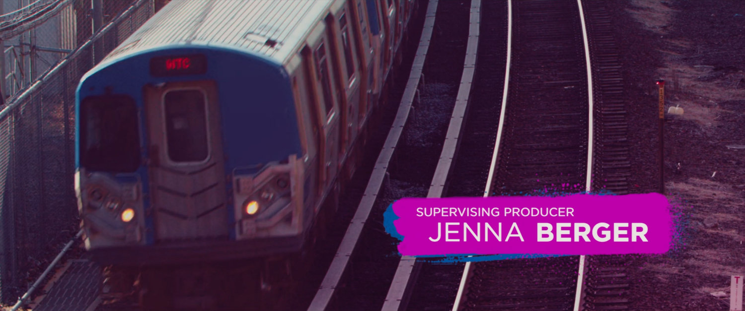 Ms Marvel end credit screen: Train (Text: Supervising Producer Jenna Berger)