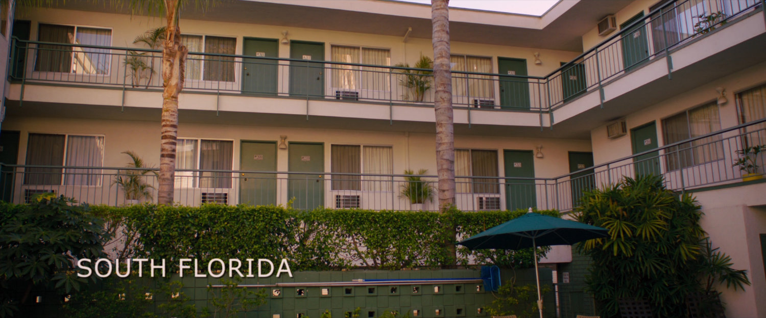 Exterior Motel. Text: South Florida.