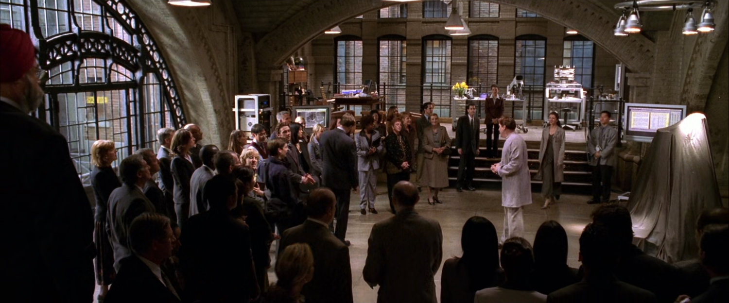 Interior of Otto Octavius labs.