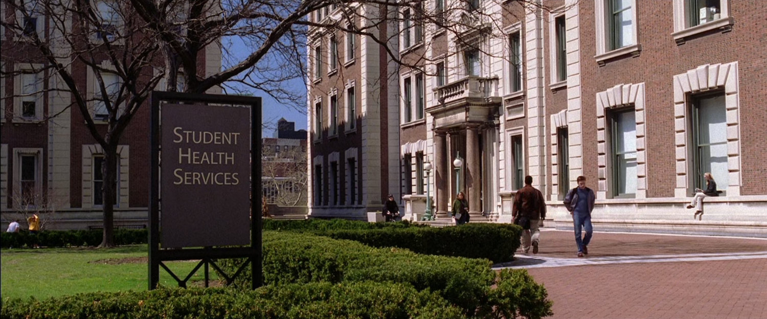 Exterior Columbia University Student Health Services.