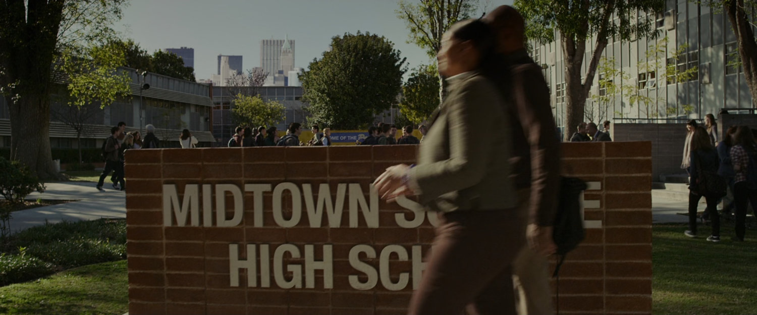 Exterior of Midtown Science High School.