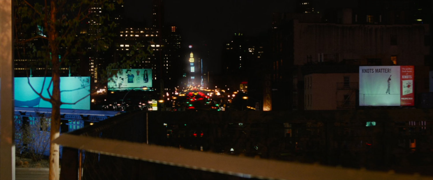 View of Times Square from the High Line.