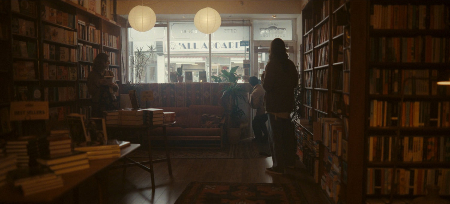 AD Doug leaving bookstore.