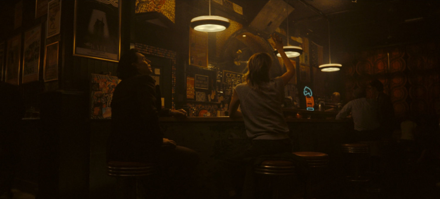 Loki and Sylvie inside Broxton bar.