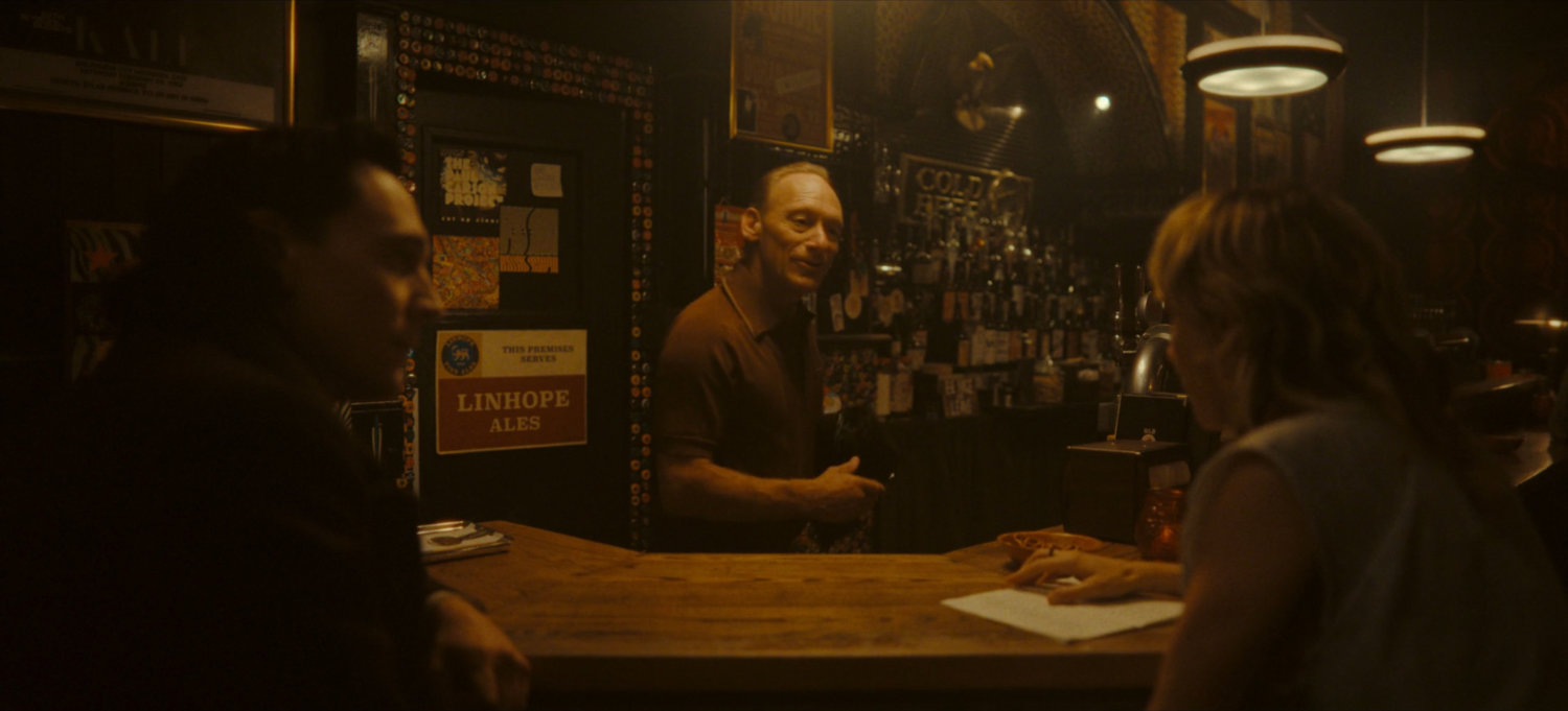Loki and Sylvie inside Broxton bar.