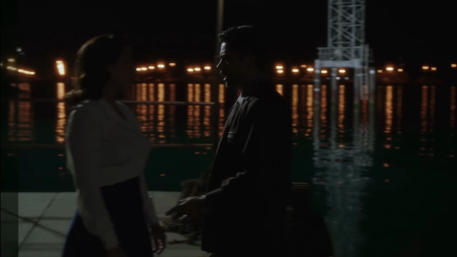 Behind the scenes: Peggy and Stark on Wharf 17.