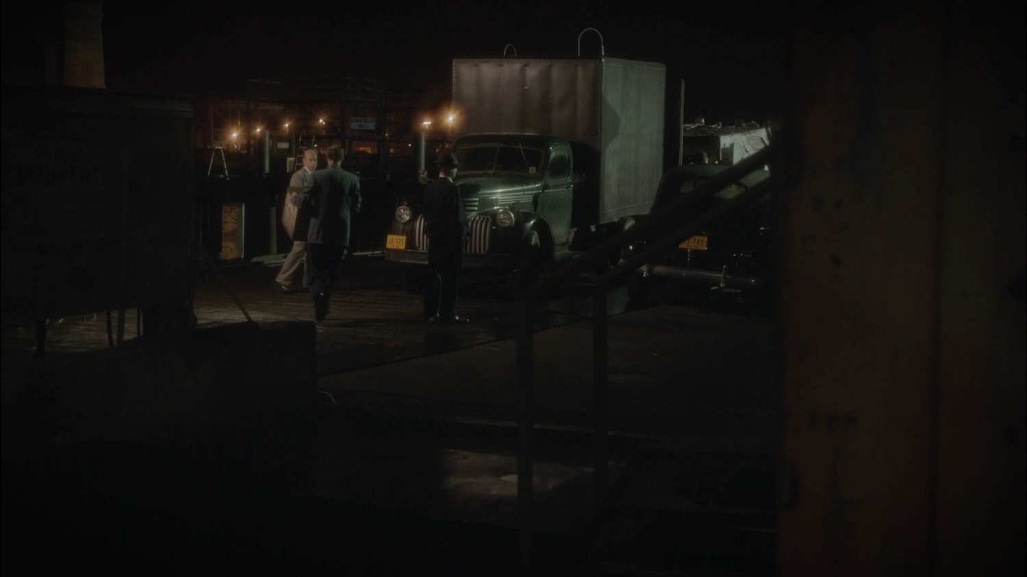 SSR Agents investigate truck at Dock 12.