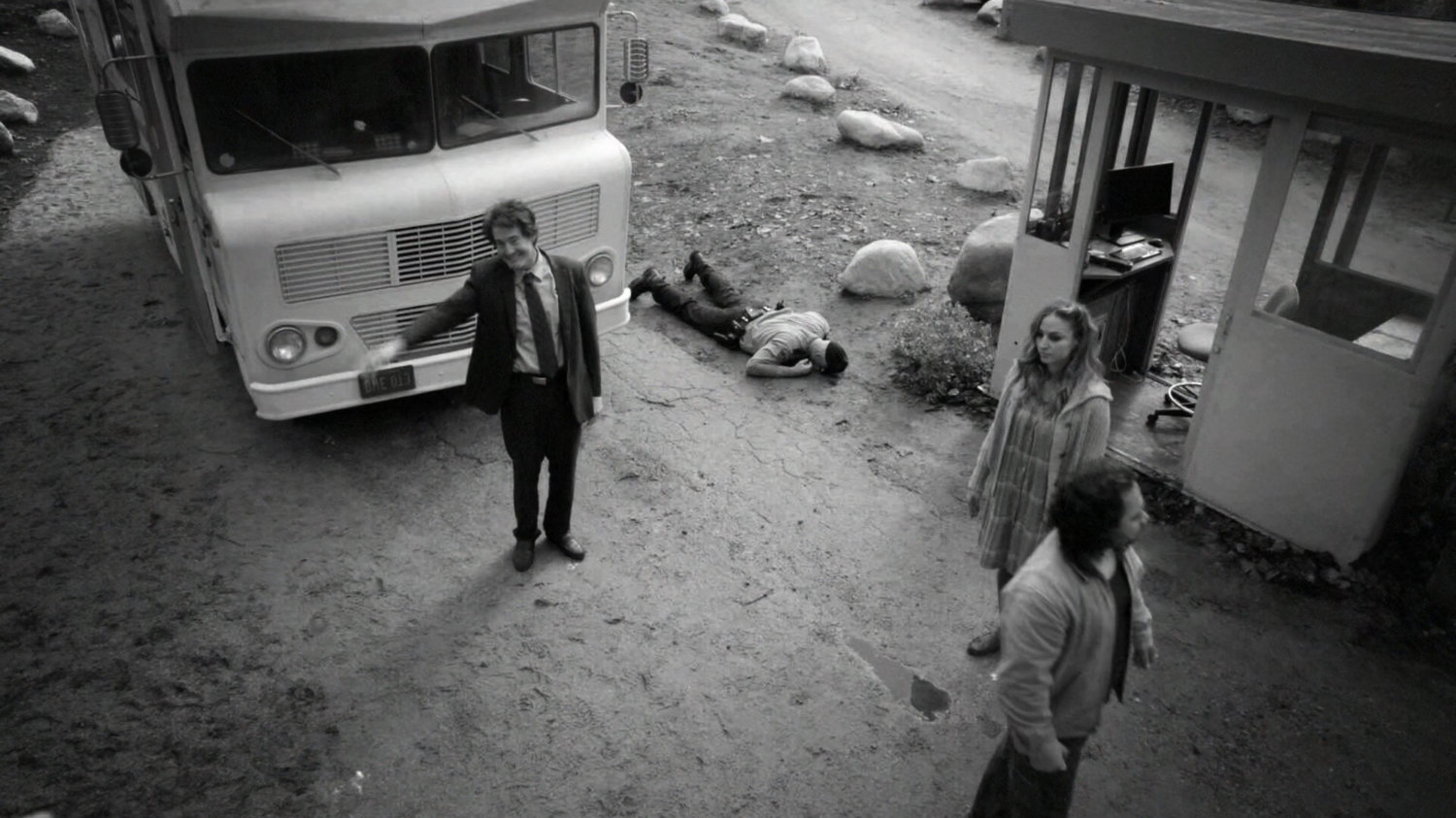 Video footage of Cal, Carla and Francis outside Brynmore Psychiatric Hospital, Muskingum County.