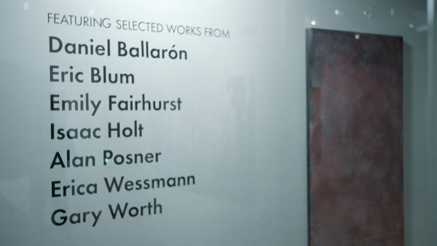 Interior of Scene Contempo Galleries.