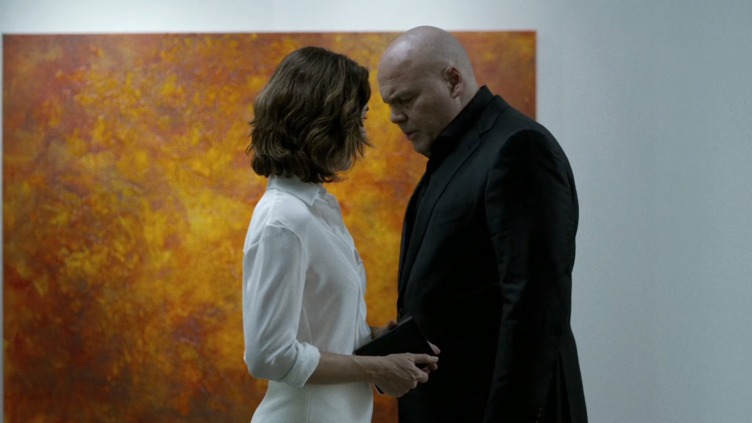 Fisk and Vanessa inside of Scene Contempo Galleries.