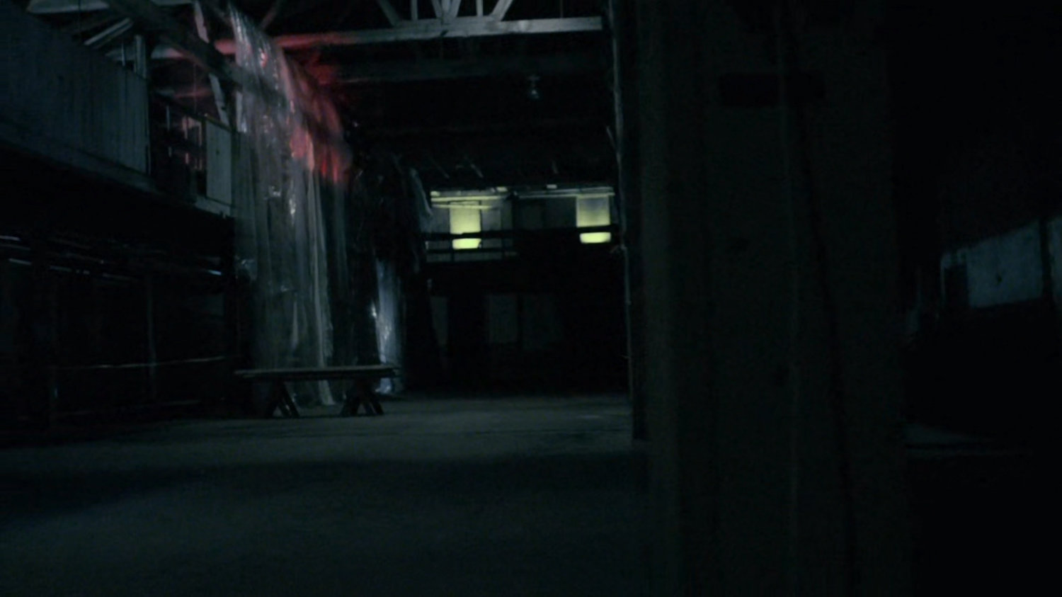 Inside abandoned warehouse.