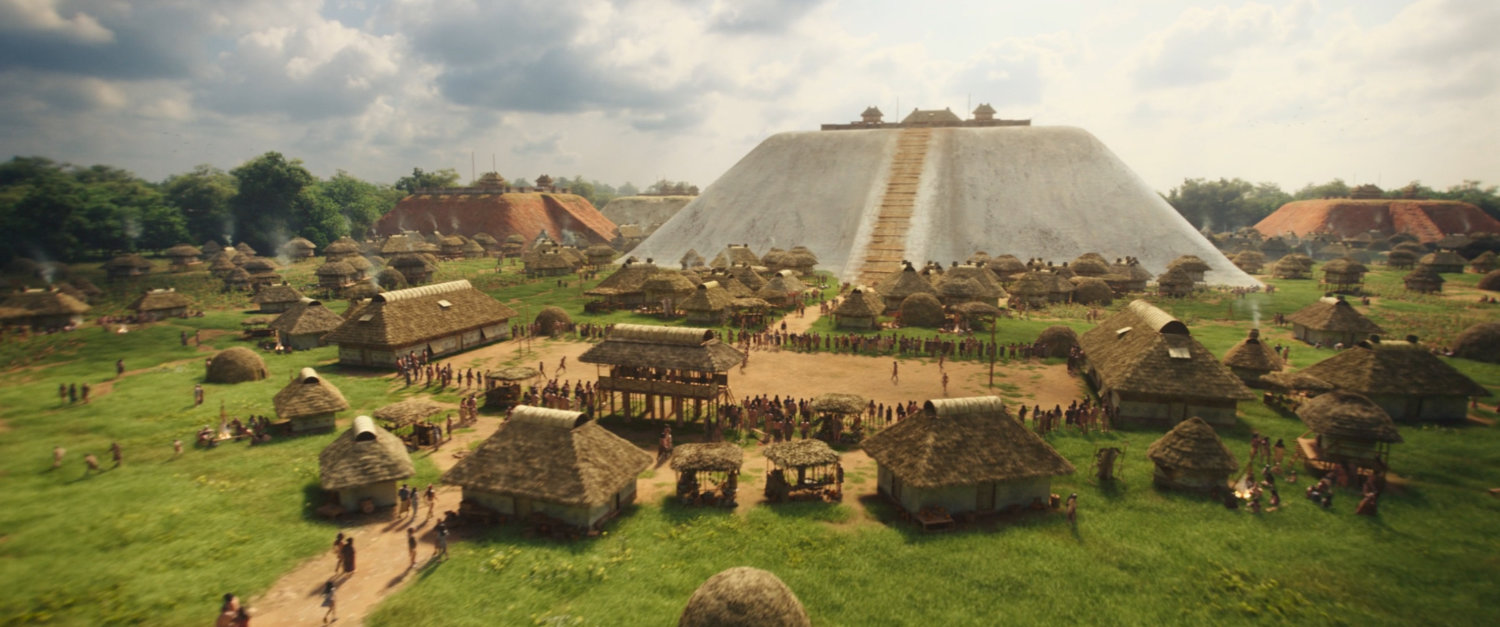 Choctaw village, Alabama, 1200AD.