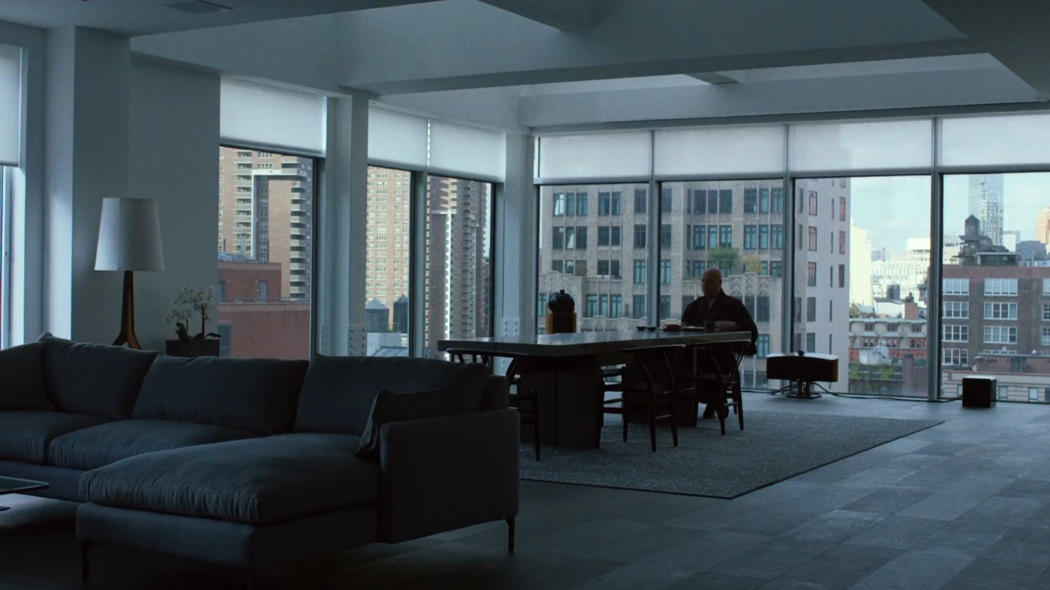 Wilson Fisk inside his penthouse.
