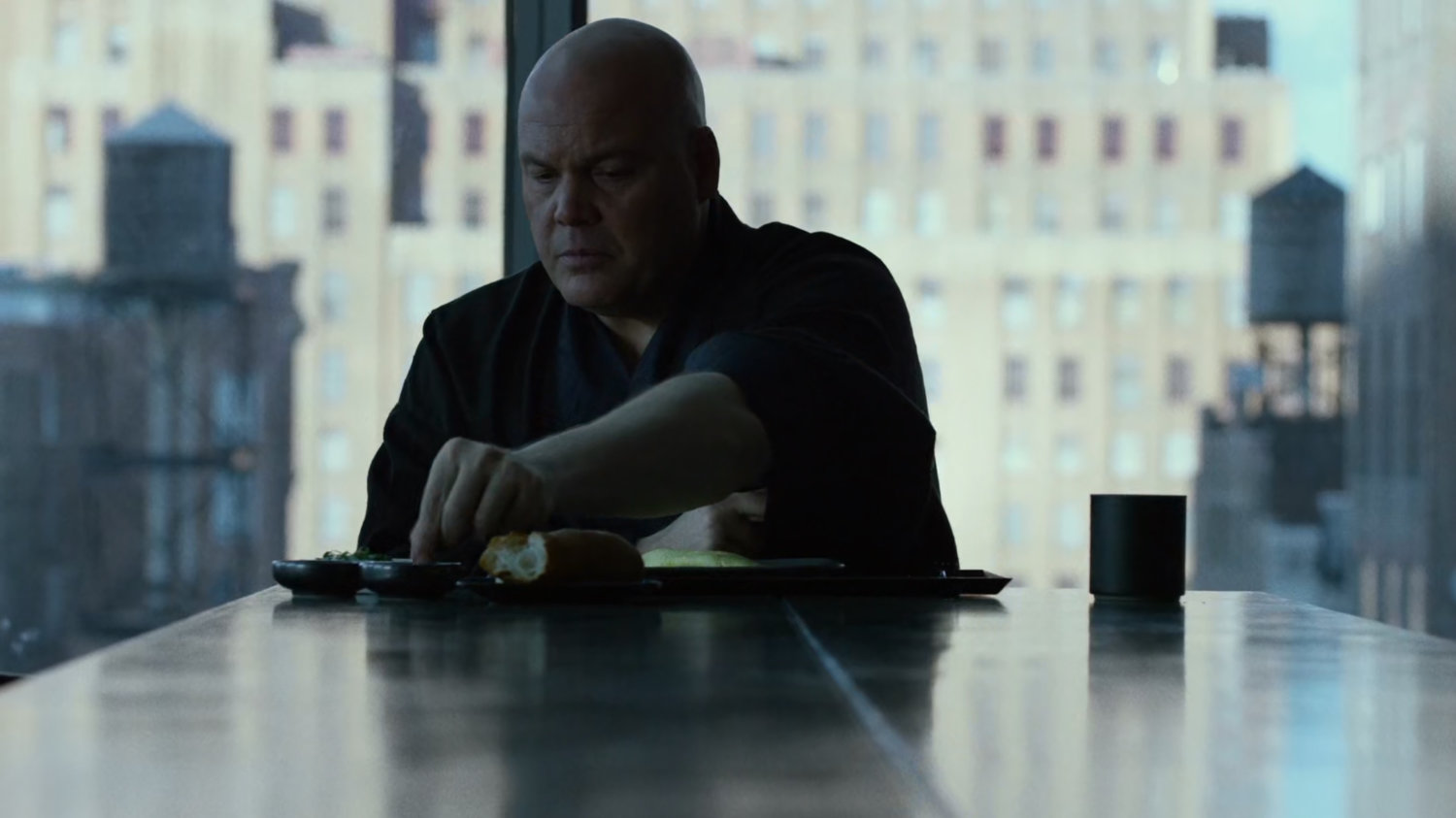 Wilson Fisk inside his penthouse.
