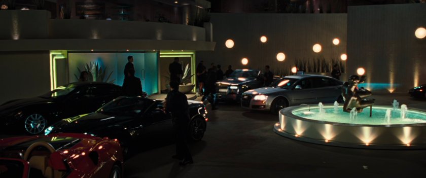 Driveway of Tony Stark's house.