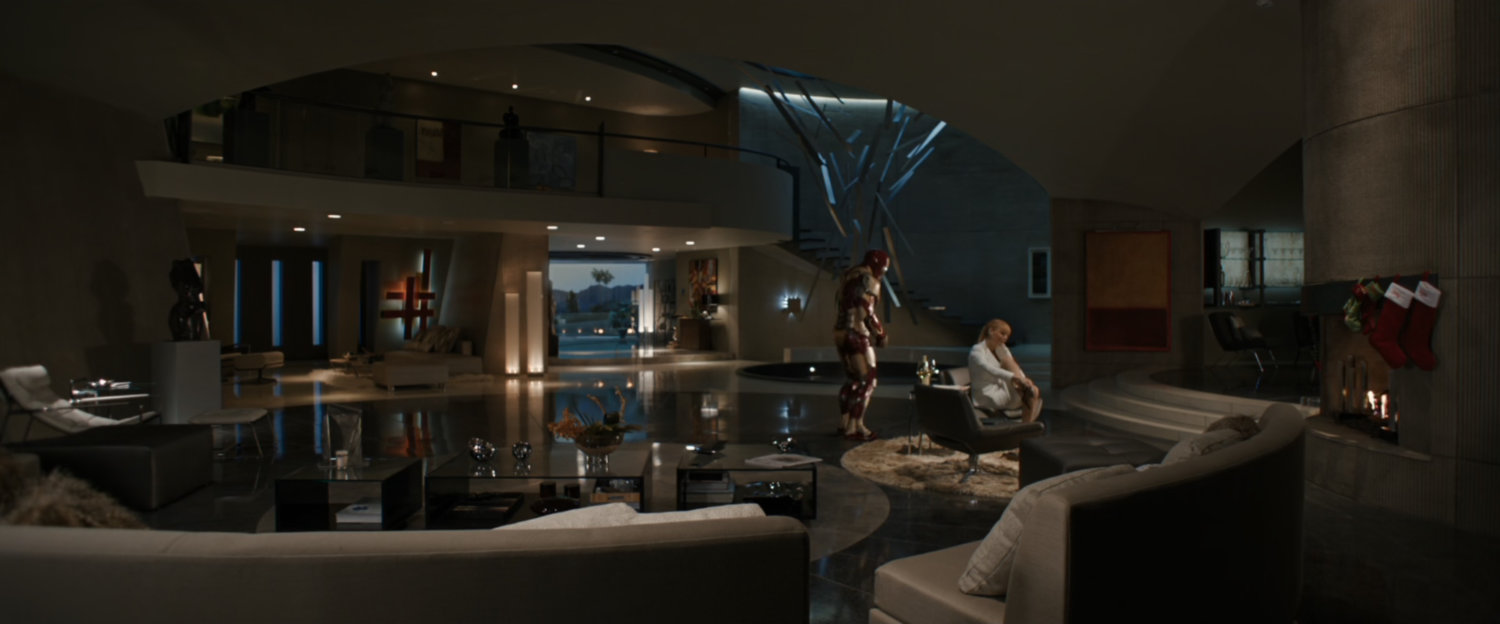 Interior of Tony Stark's house.