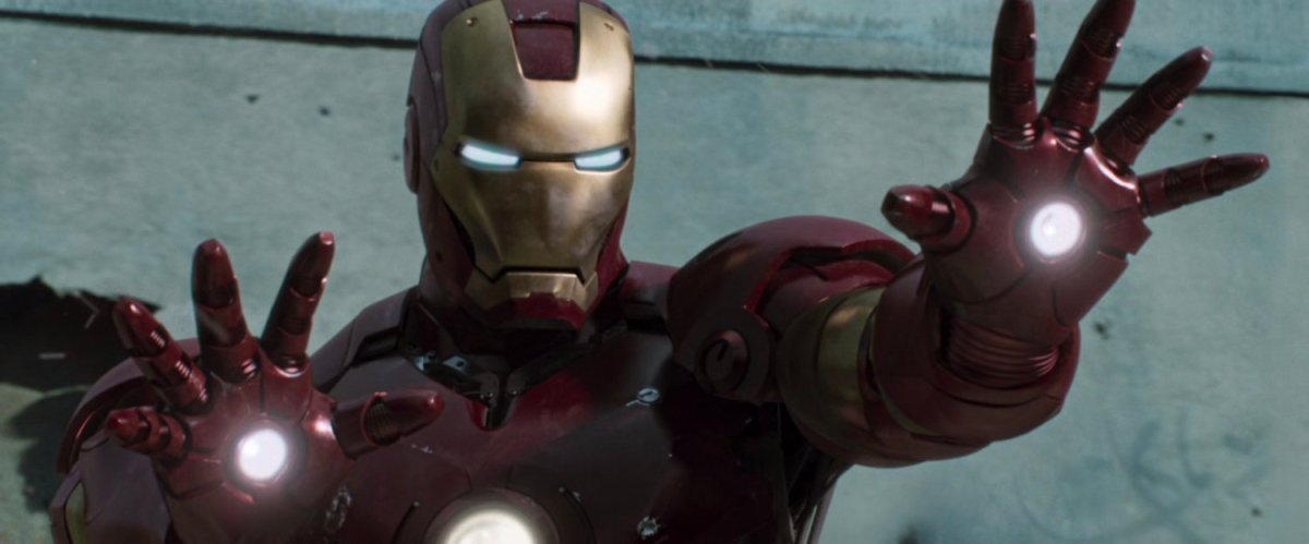 Iron Man stands ready.