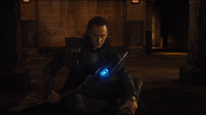 Loki in an underground tunnel.