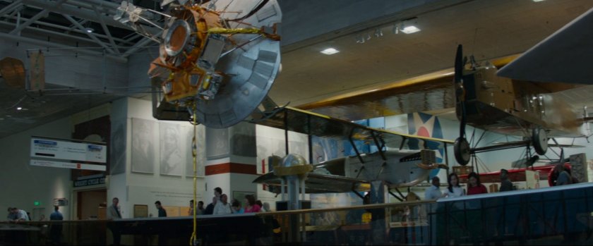 Interior of Air and Space museum.