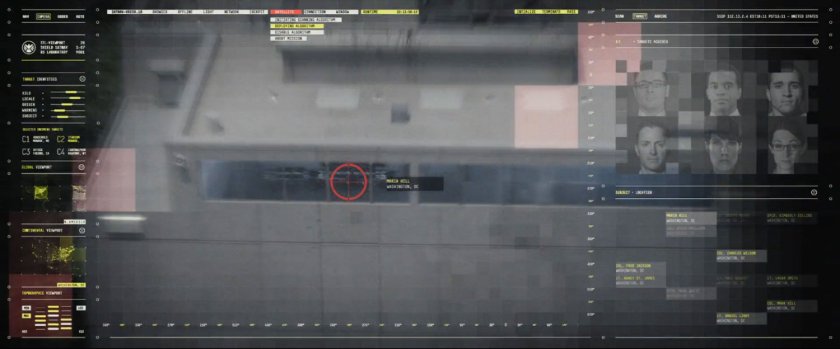 In universe satellite view of Triskelion, marking project Insight targets.