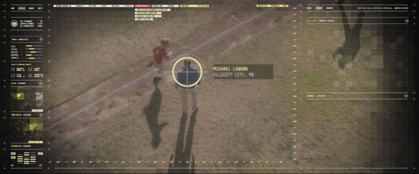 In universe satellite view of Ellicott City, marking project Insight targets.