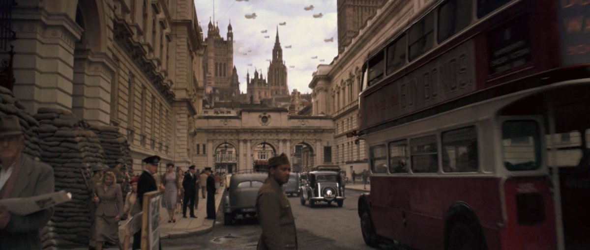 A 1942 London street.