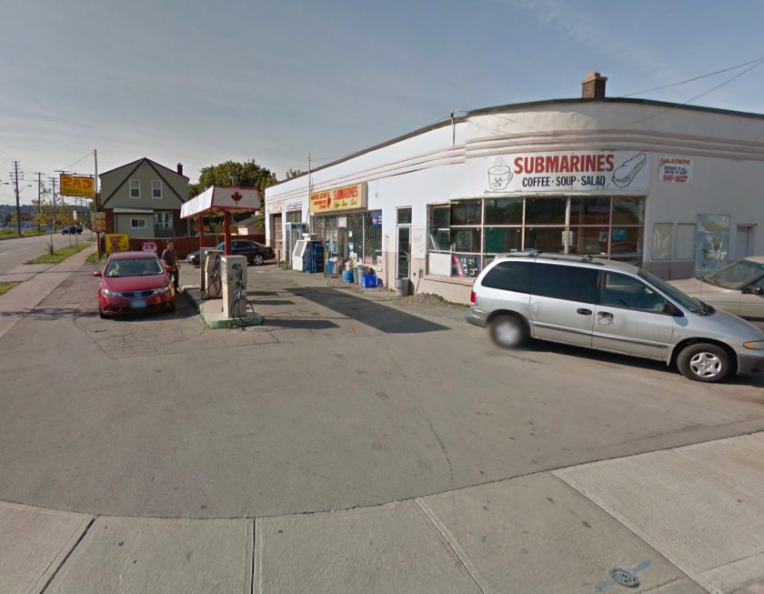 Google Maps street view of gas station.