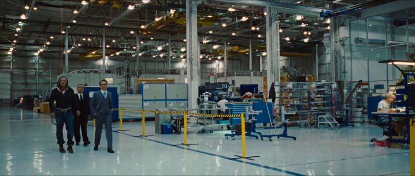 Interior of Hammer Industries warehouse.