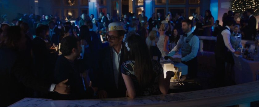 Interior of New Year's party in Hotel.