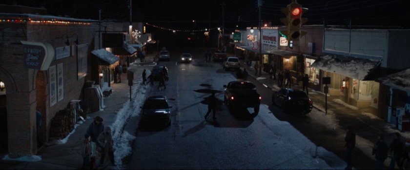 Exterior main street in Rose Hill.